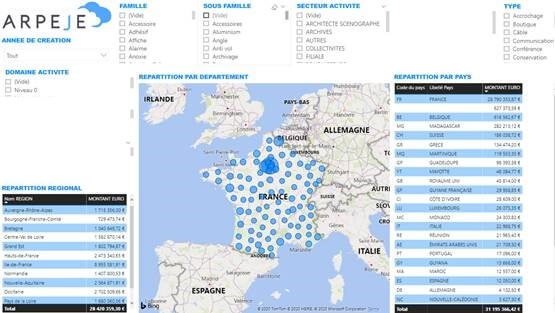 Solution Power BI : connecté à PMI