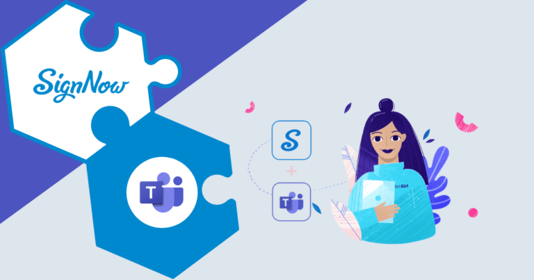 Lire la suite à propos de l’article SignNow : La solution de signature électronique à l&rsquo;intérieur de TEAMS