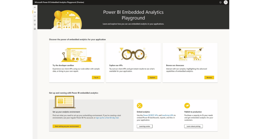 Power Bi embedded