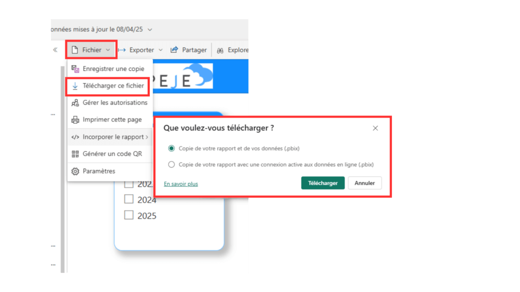 Power bi sans licence pro 3