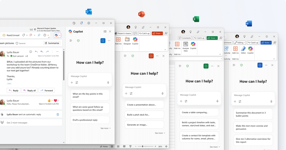 Copilot Chat arrive dans les applications Microsoft 365 Seth_Patton Icône pour le classement Microsoft Microsoft 15 sept. 2025