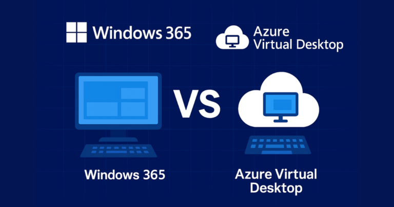 Lire la suite à propos de l’article  Windows 365 vs Azure Virtual Desktop : quelle solution choisir ?
